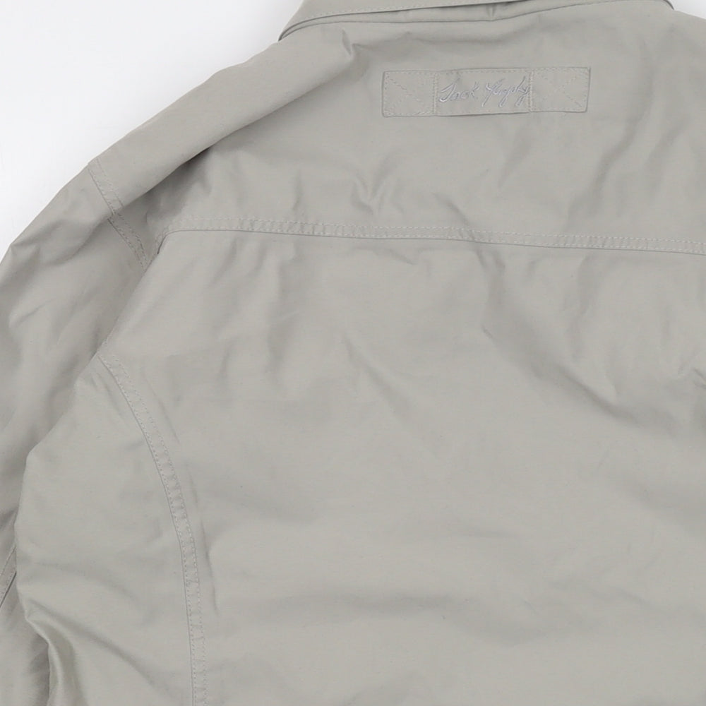 Jack Murphy Womens Green Jacket Size 12 Zip