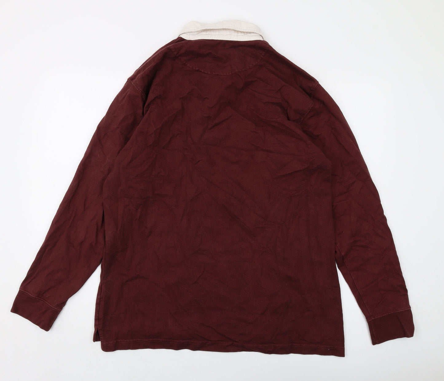 Sonoma Mens Red Cotton Pullover Sweatshirt Size XL