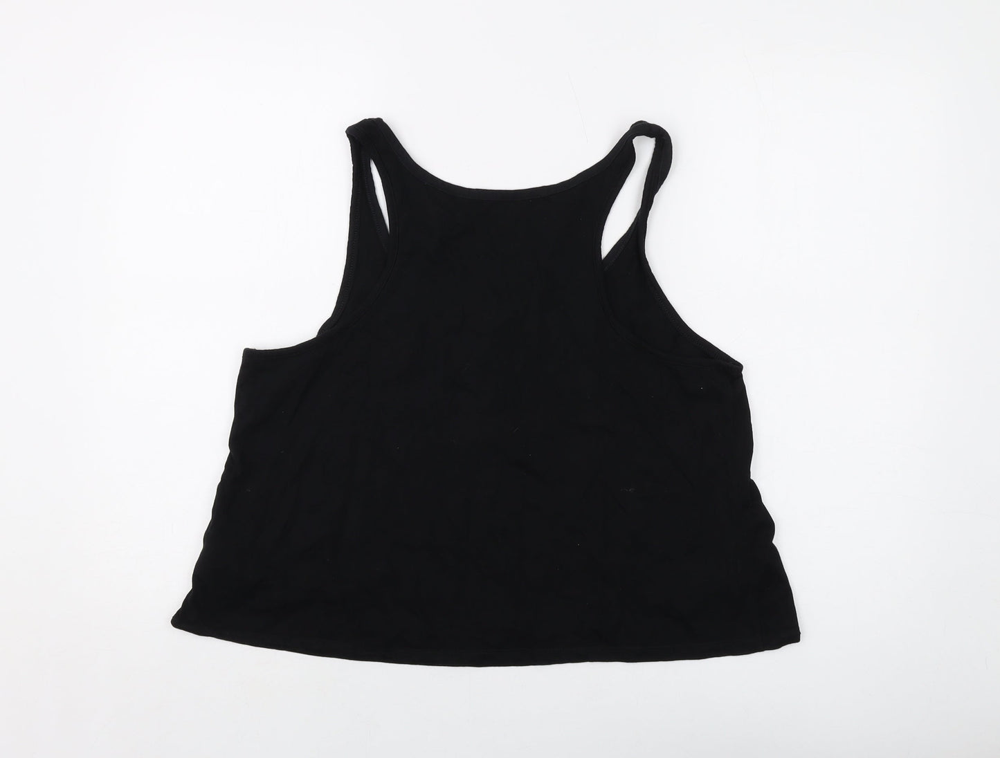Satar Wars Womens Black Cotton Basic Tank Size XL Round Neck
