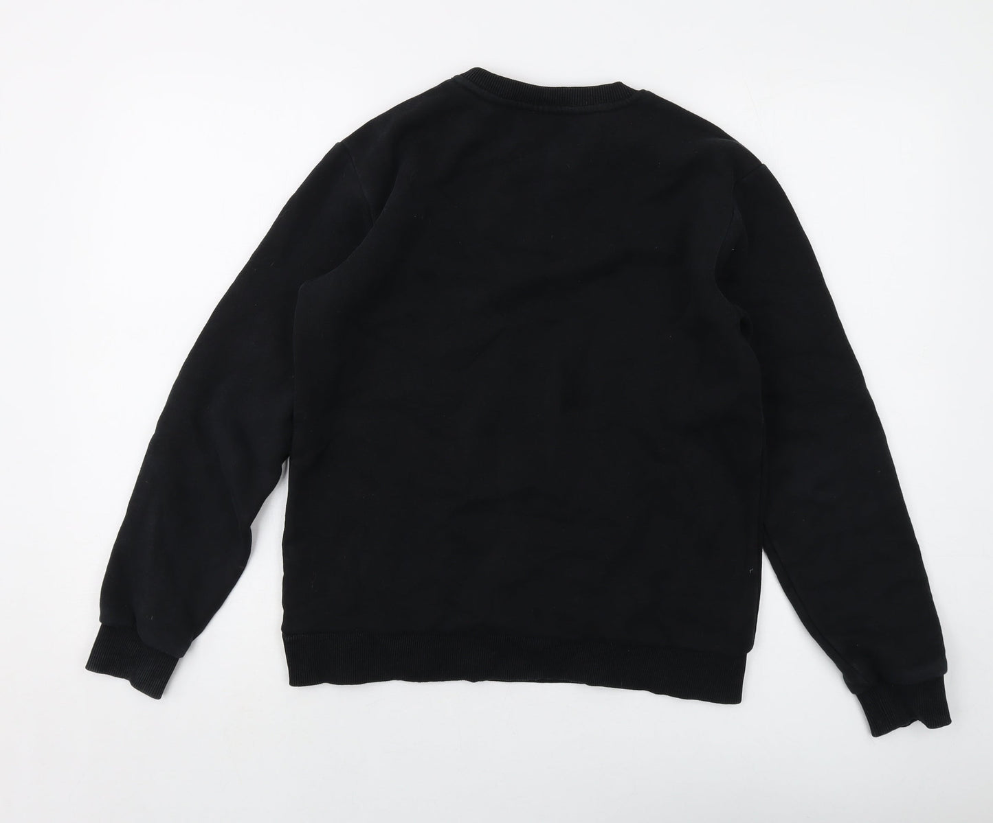 MP Womens Black Cotton Pullover Sweatshirt Size XS Pullover