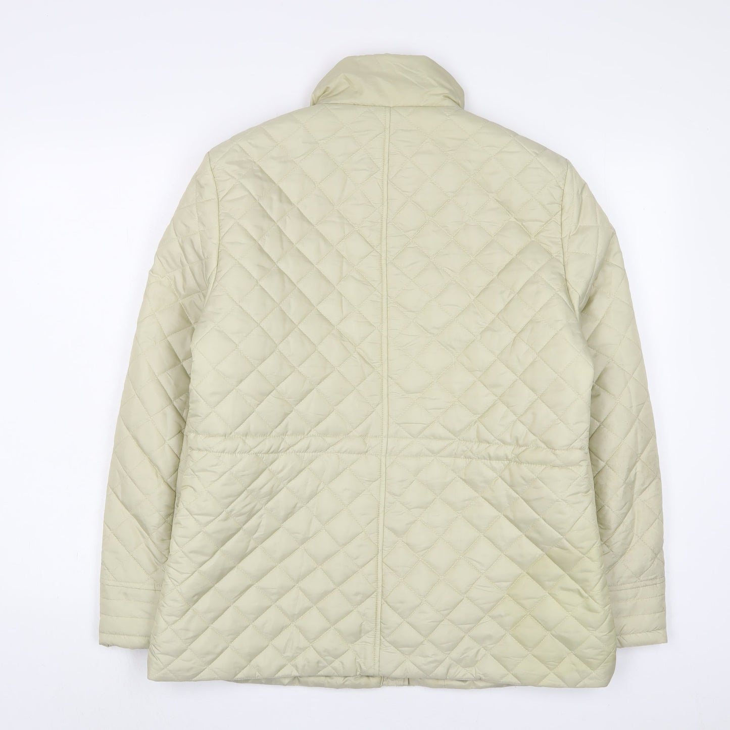 Precis Womens Ivory Jacket Size 14 Zip