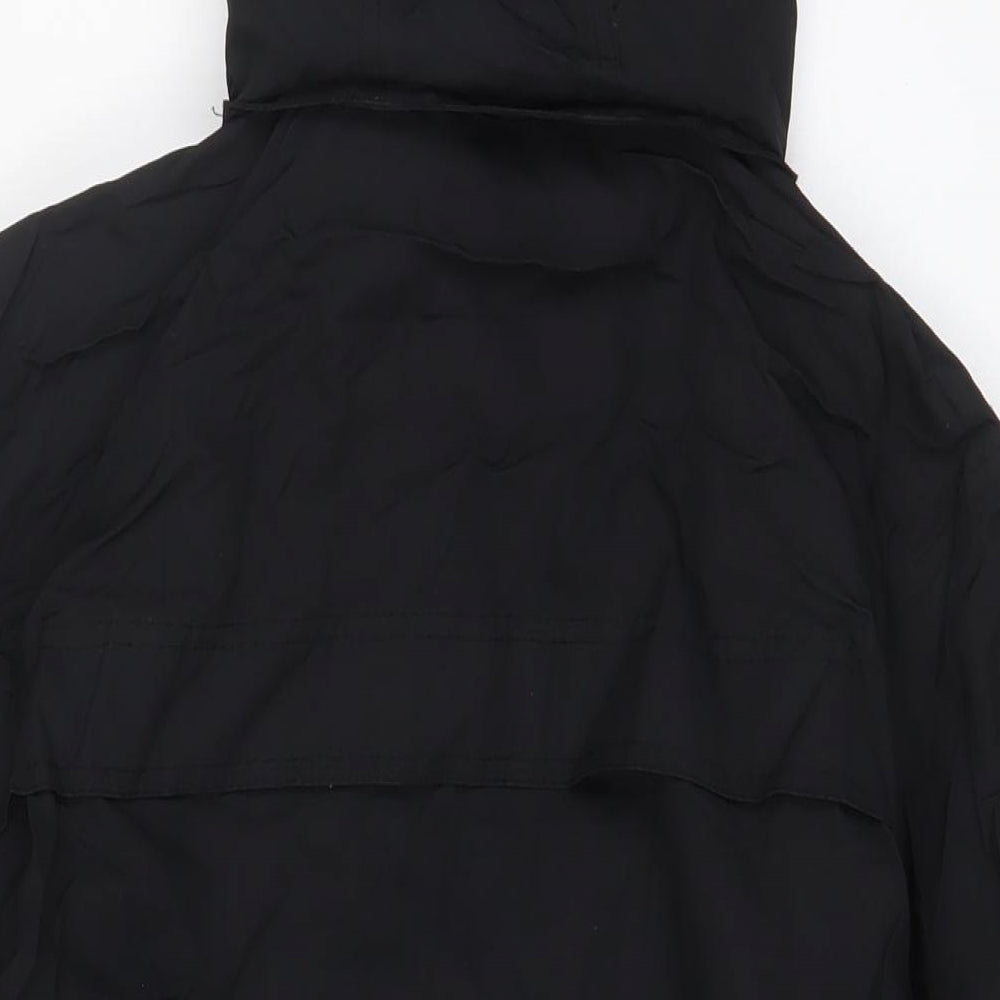 Mountain Life Mens Black Jacket Coat Size S Zip