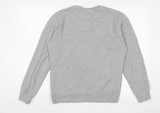 Bjorn Borg Mens Grey Cotton Pullover Sweatshirt Size S - Embroidered