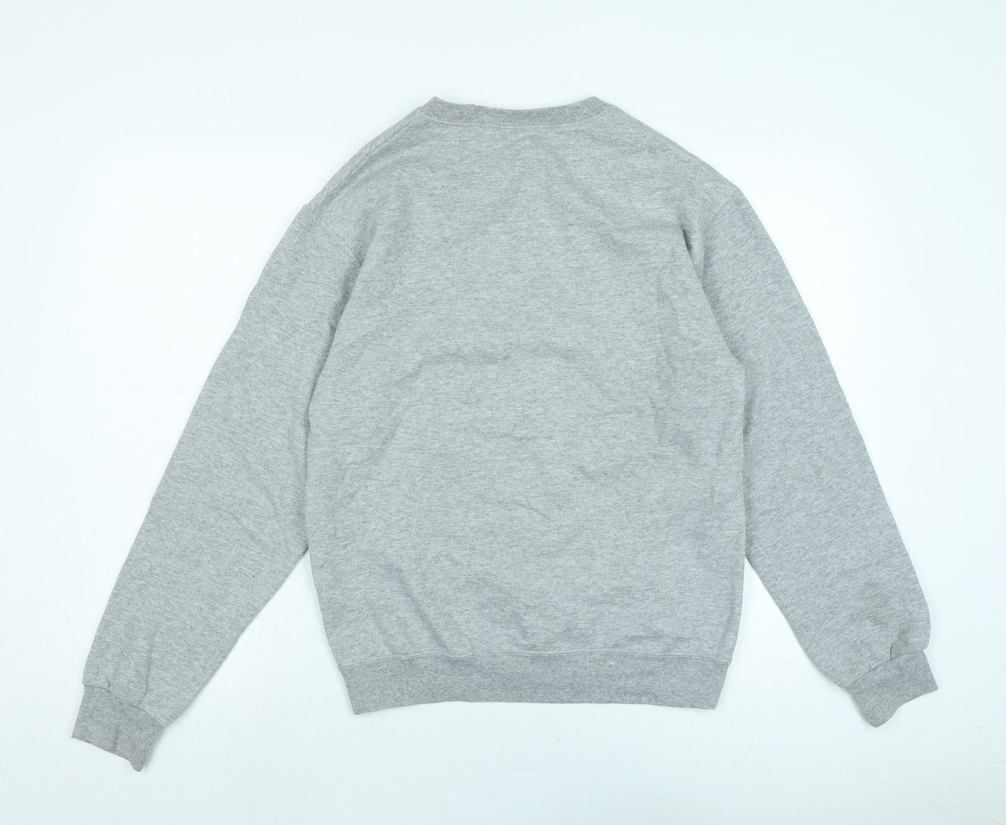 JERZEES Mens Grey Polyester Pullover Sweatshirt Size S - FT. Lauderdale Florida