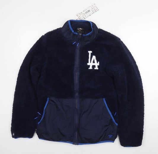 Major League Baseball Womens Blue Jacket Size M Zip