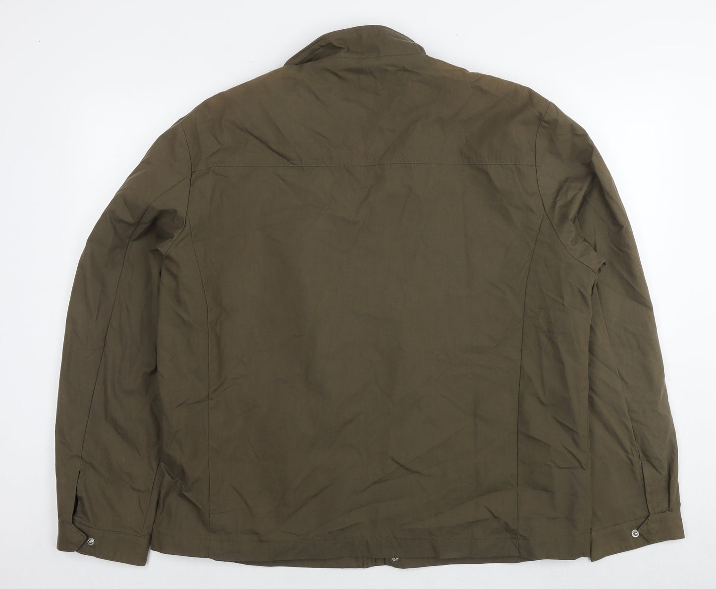 Klassik Mens Green Bomber Jacket Jacket Size L Zip
