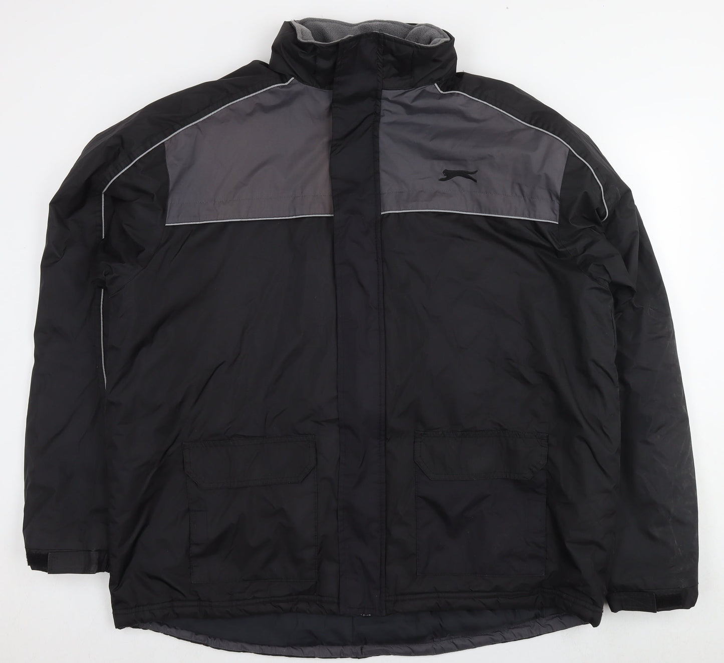 Slazenger Mens Black Jacket Size XL Zip