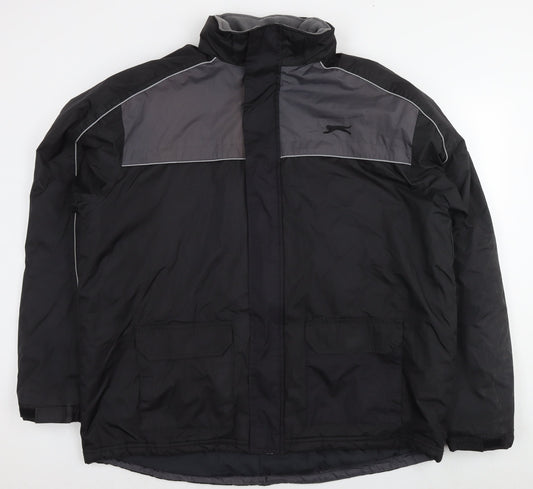 Slazenger Mens Black Jacket Size XL Zip