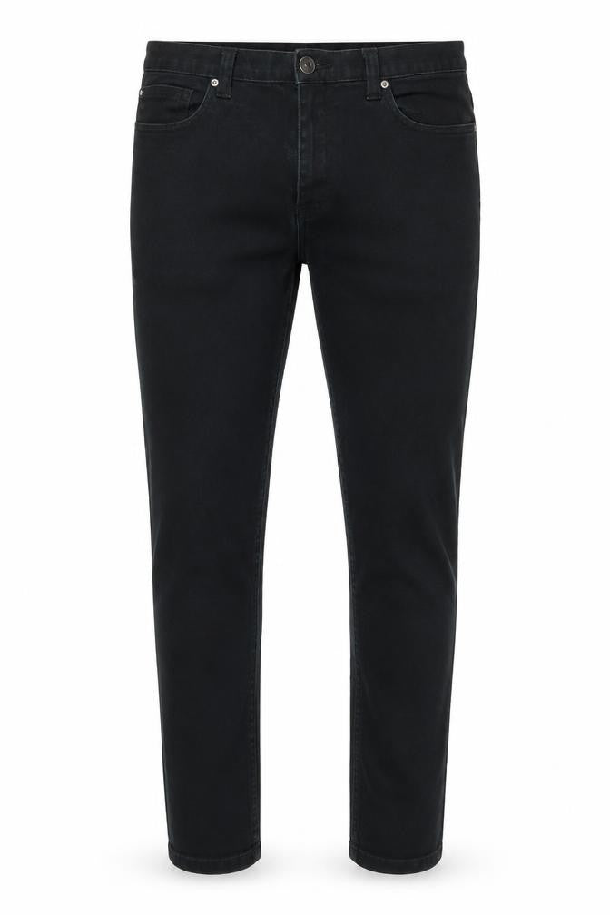 Denim & Co. Mens Black Cotton Skinny Jeans Size 34 in L32 in Regular Zip
