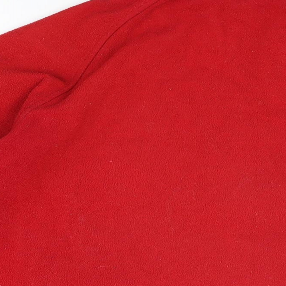 Hi Gear Womens Red Polyester Full Zip Sweatshirt Size S Zip
