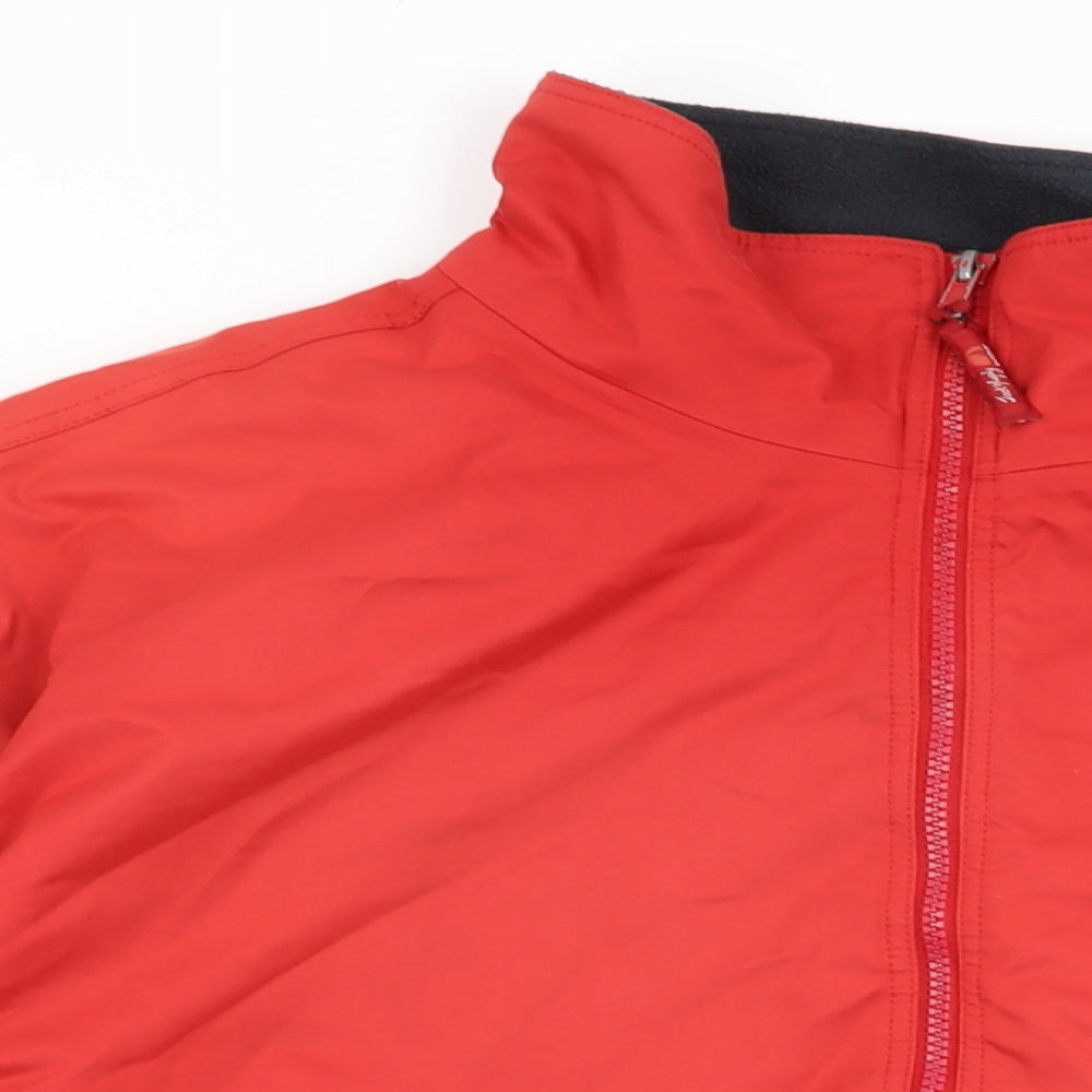 Jack Murphy Mens Red Bomber Jacket Coat Size 2XL Zip