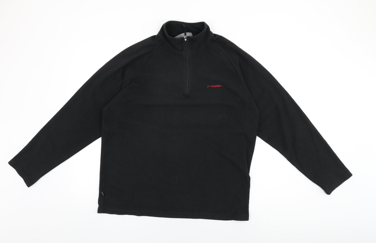 Mountain Life Mens Black Polyester Pullover Sweatshirt Size L