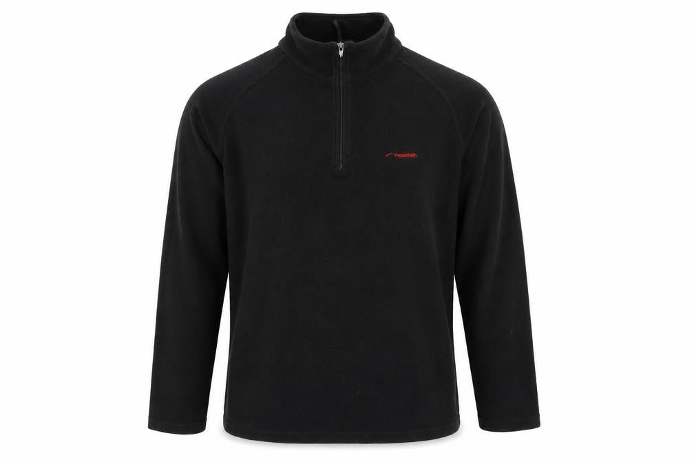 Mens UK L Regular Mountain Life Black Pullover Sweatshirt