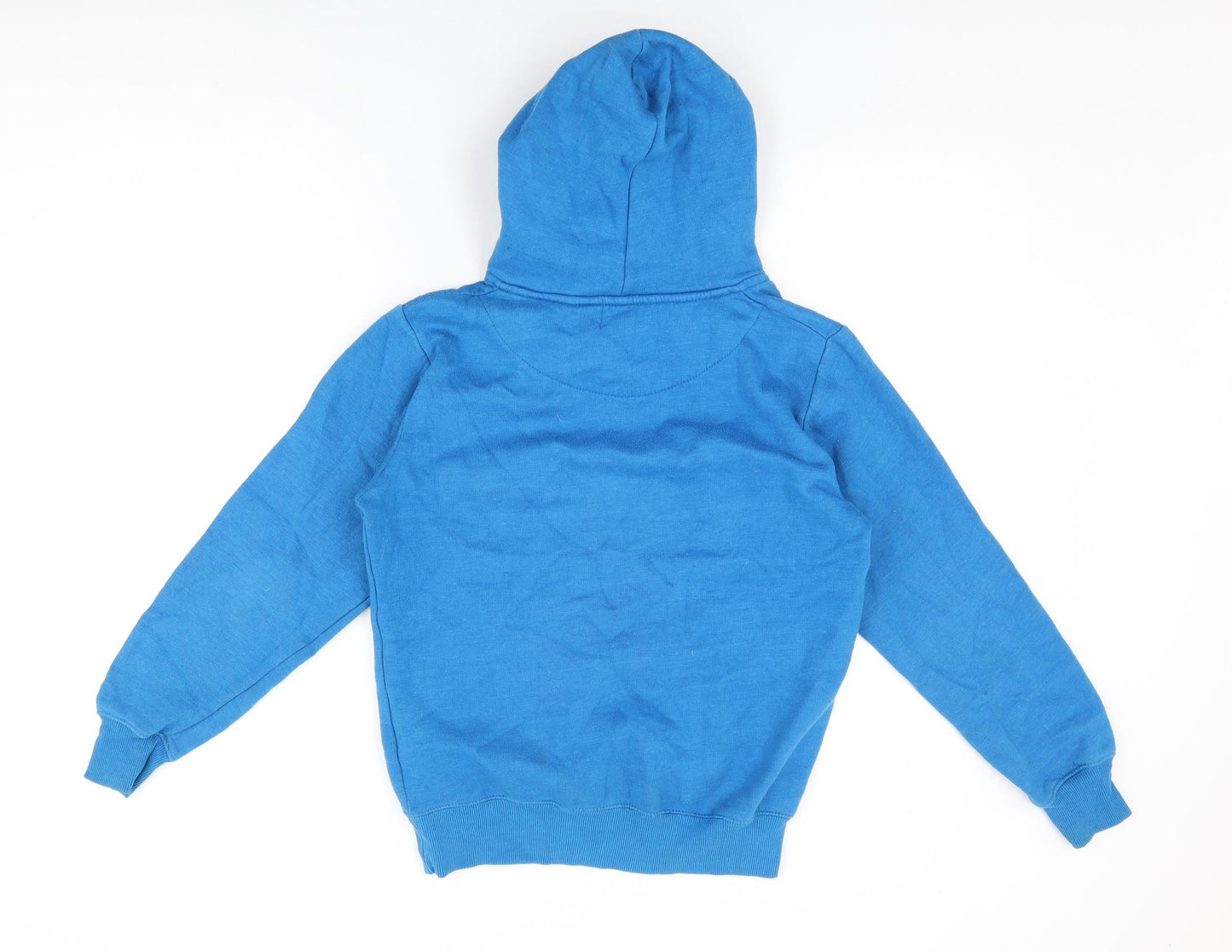 Jack Wills Boys Blue Cotton Pullover Hoodie Size S Pullover