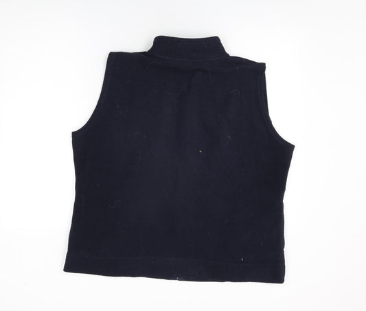 Isle Womens Blue Gilet Jacket Size 22 Zip