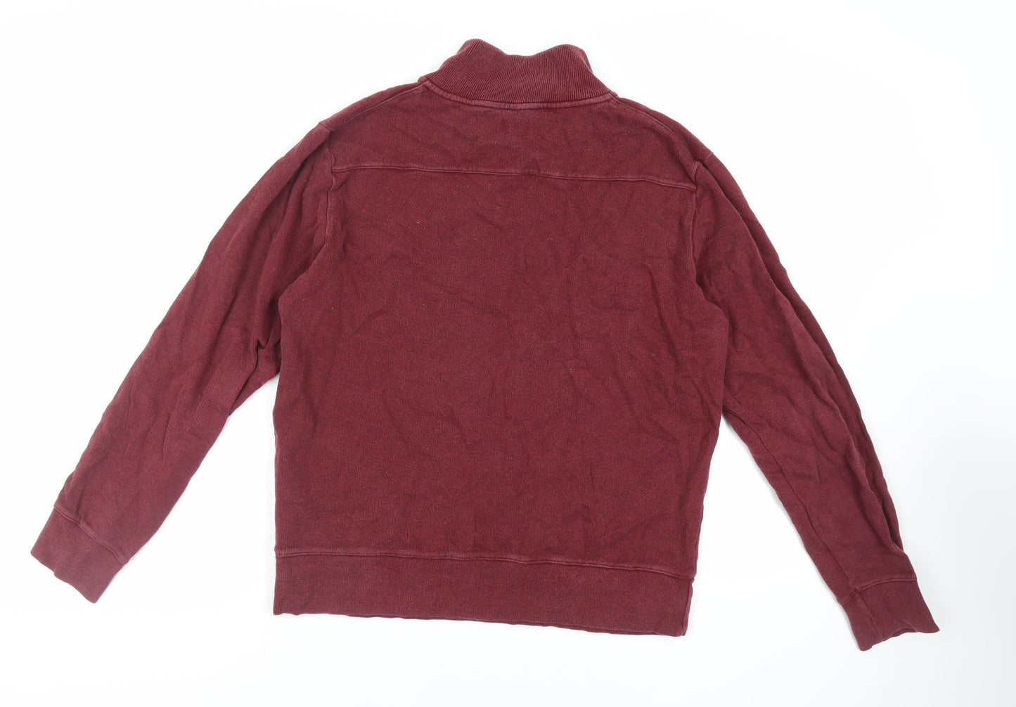 GANT Mens Red Cotton Pullover Sweatshirt Size L