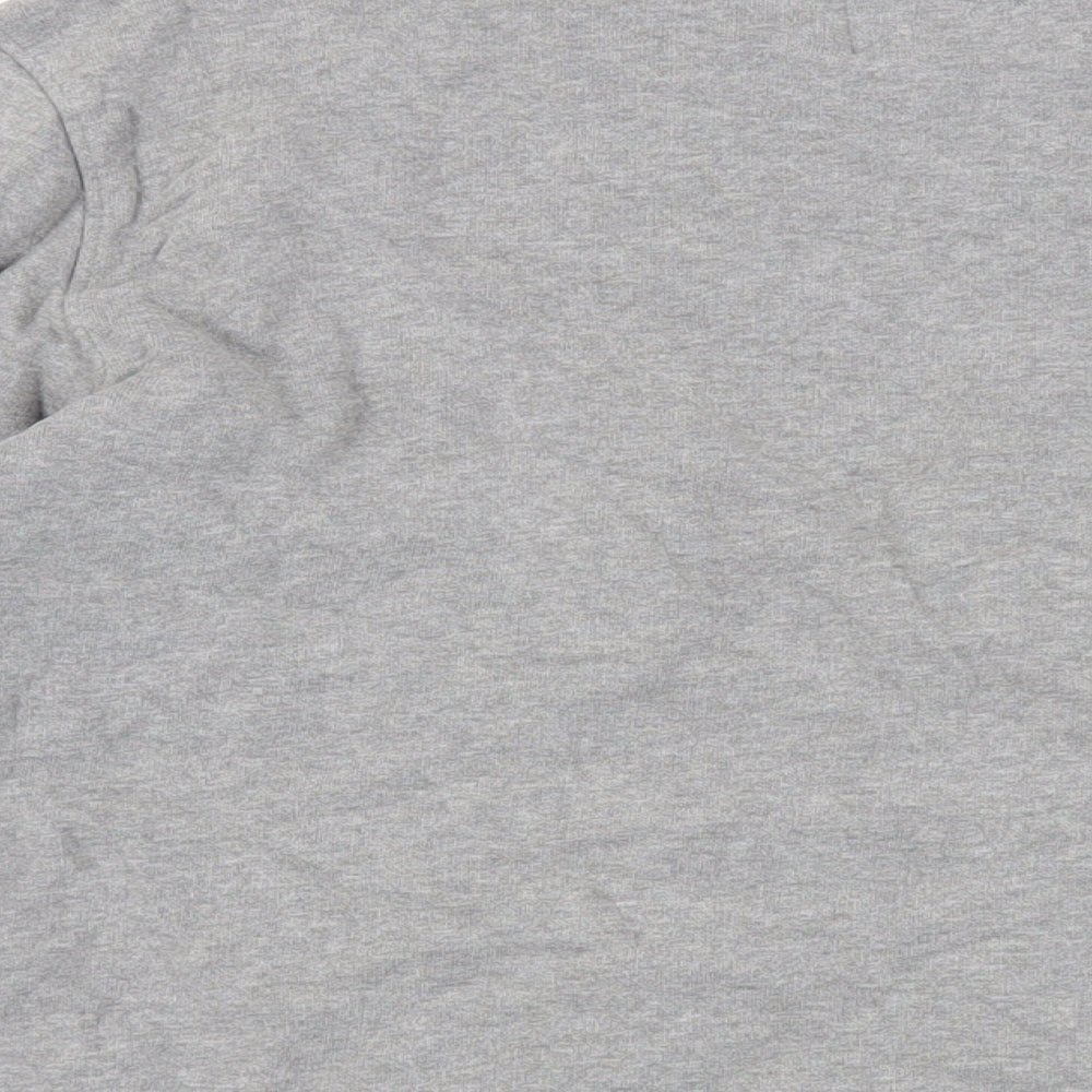 Calvin Klein Jeans Mens Grey Cotton Pullover Sweatshirt Size L - Logo