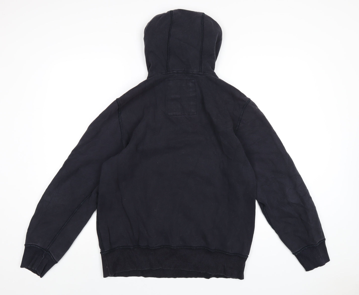 NEXT Mens Blue Cotton Pullover Hoodie Size M