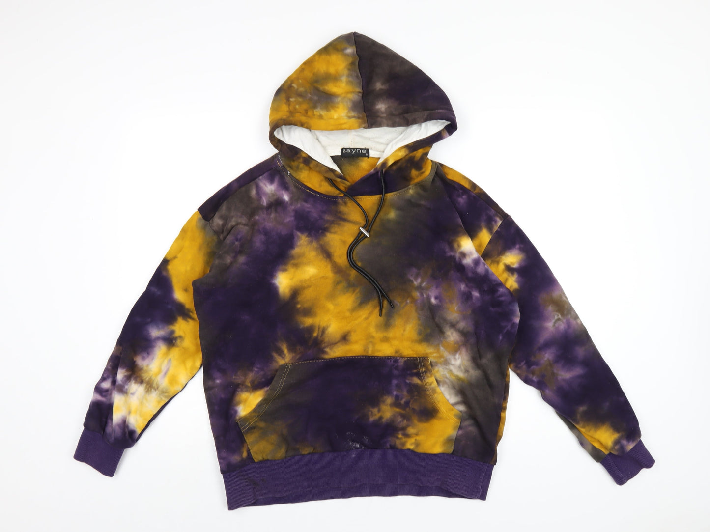 Zayne Womens Multicoloured Cotton Pullover Hoodie Size S Pullover