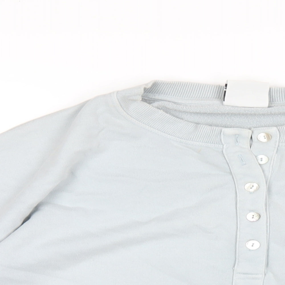 BDG Jeans Womens Blue Cotton Pullover Sweatshirt Size S Pullover