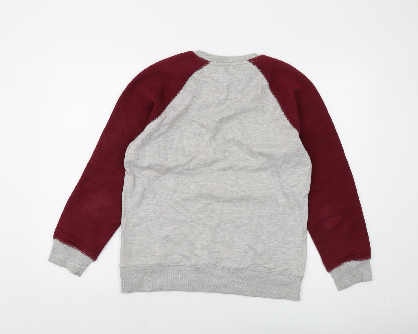 Burton Mens Grey Cotton Pullover Sweatshirt Size S