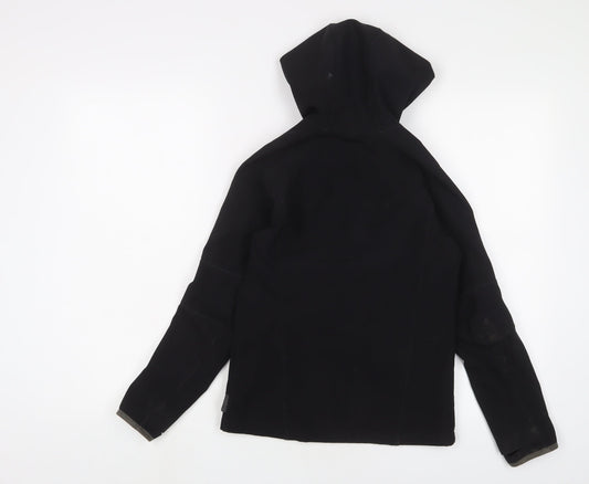 DECATHLON Boys Black Jacket Size 10 Years Zip