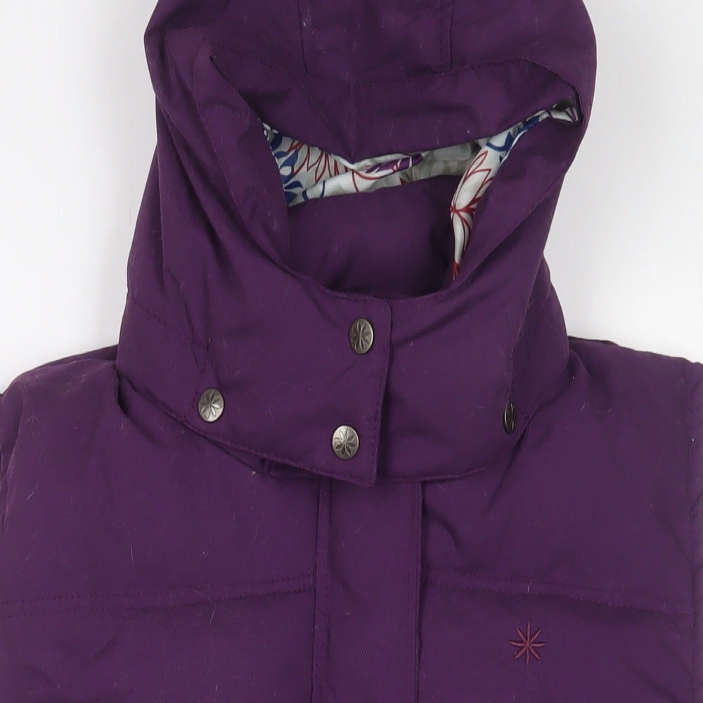 Champion Rye Womens Purple Gilet Jacket Size M Zip