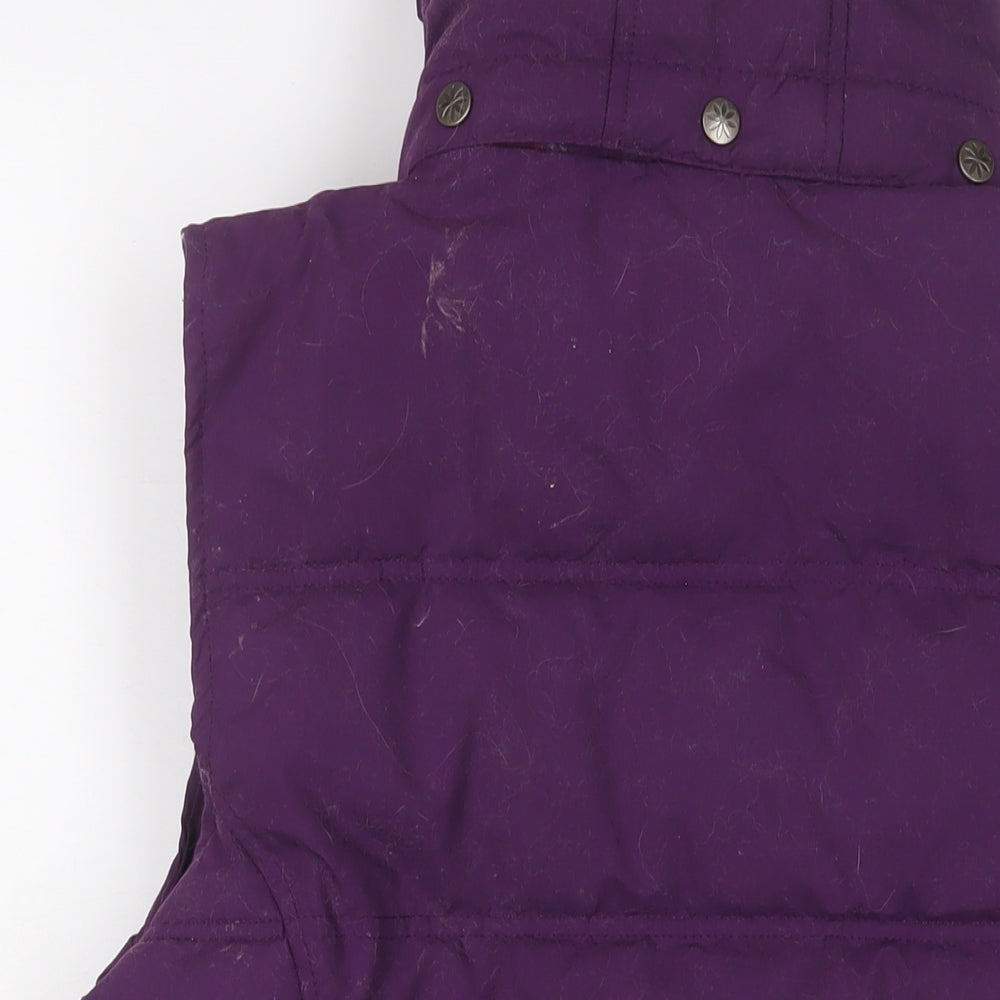 Champion Rye Womens Purple Gilet Jacket Size M Zip