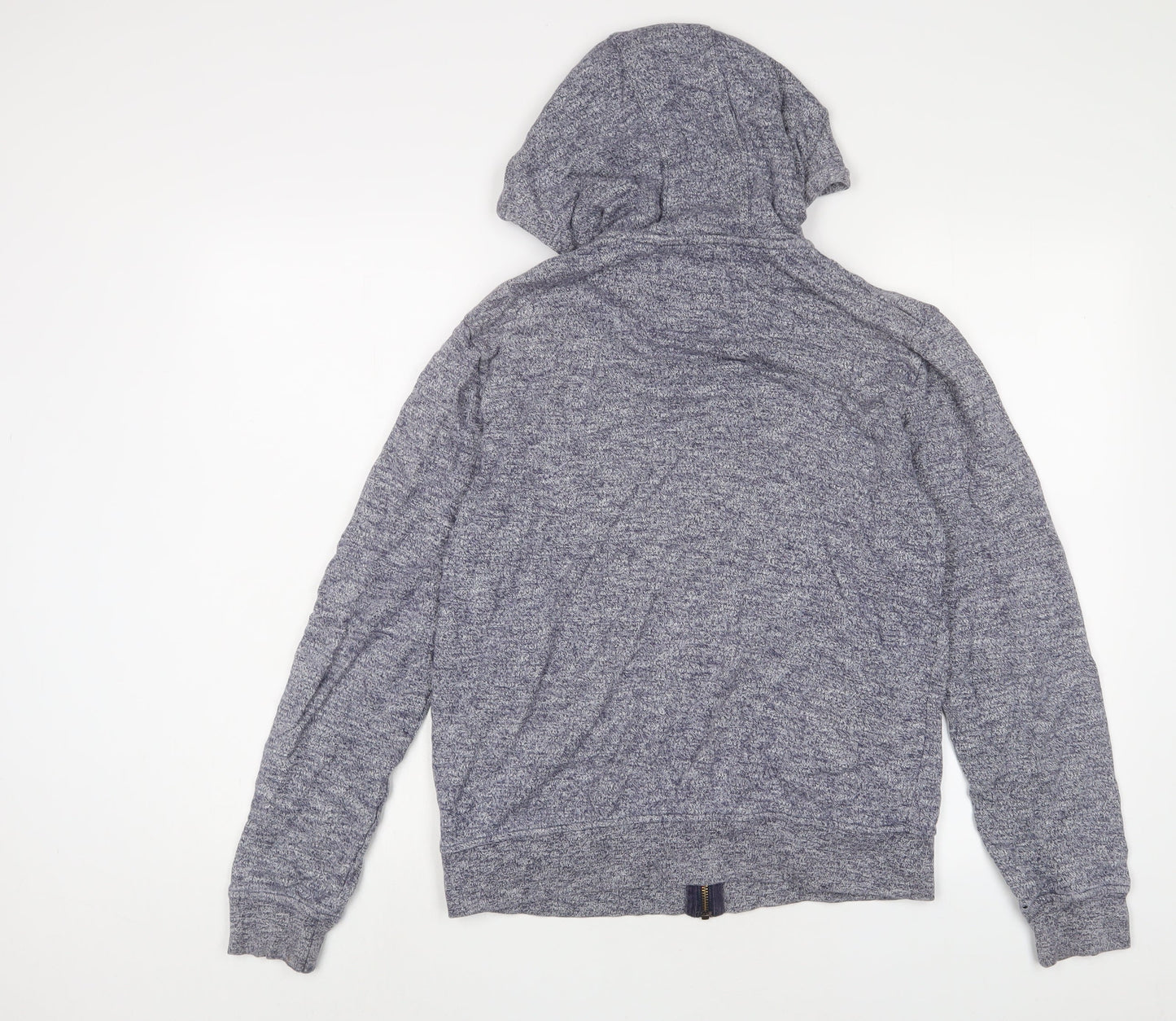 Burton Mens Blue Cotton Full Zip Hoodie Size S