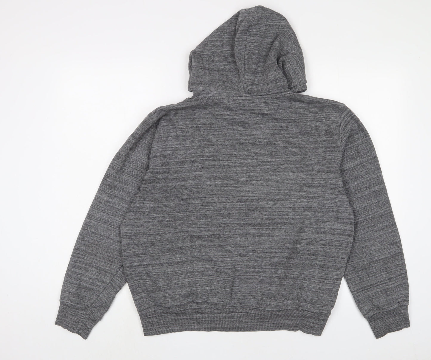 H&M Mens Grey Cotton Pullover Hoodie Size M