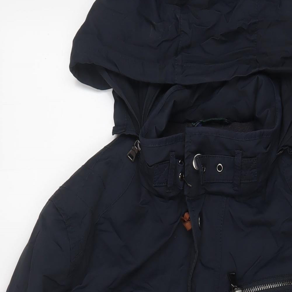 Howick Tailored Mens Blue Jacket Coat Size M Zip