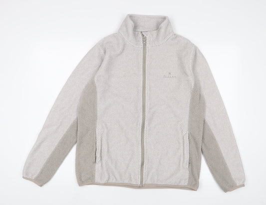 Hi Gear Womens Grey Jacket Size 14 Zip