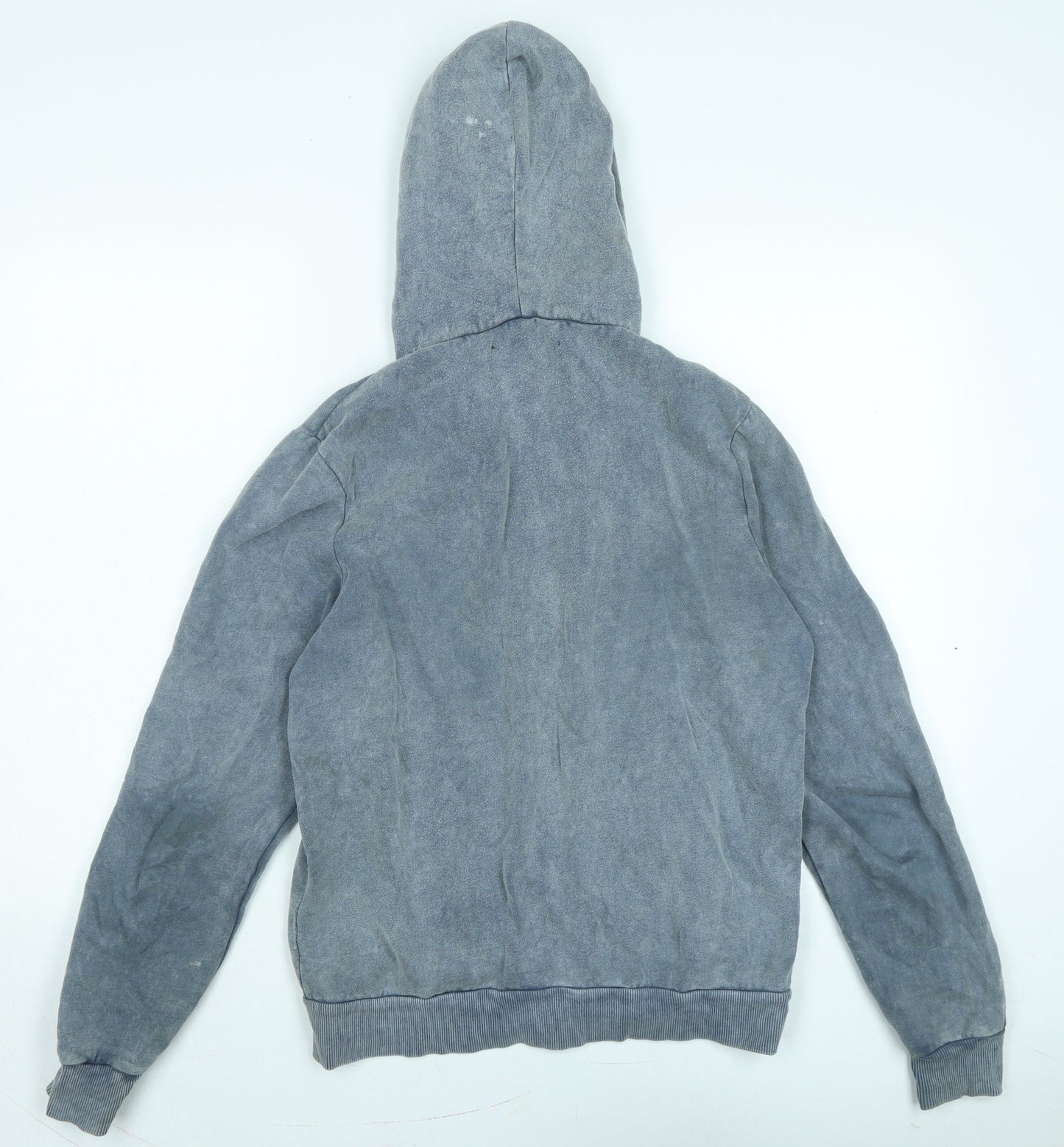 Standard Cloth Mens Blue Jacket Size S Zip - Logo