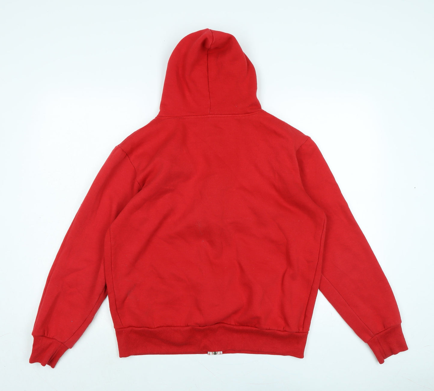 American authentic Womens Red Jacket Size L Zip - Logo
