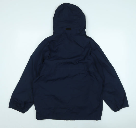 Freedom Trail Womens Blue 3-in-1 Jacket Jacket Size M Zip - Logo