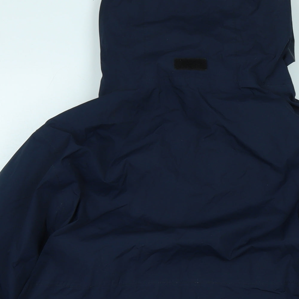 Freedom Trail Womens Blue 3-in-1 Jacket Jacket Size M Zip - Logo