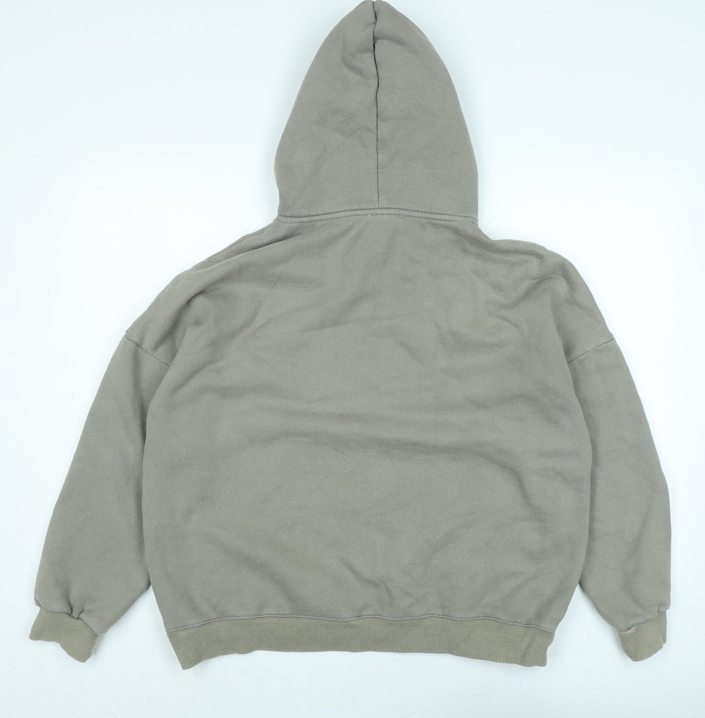 Sl'oy Womens Beige Polyester Pullover Hoodie Size M