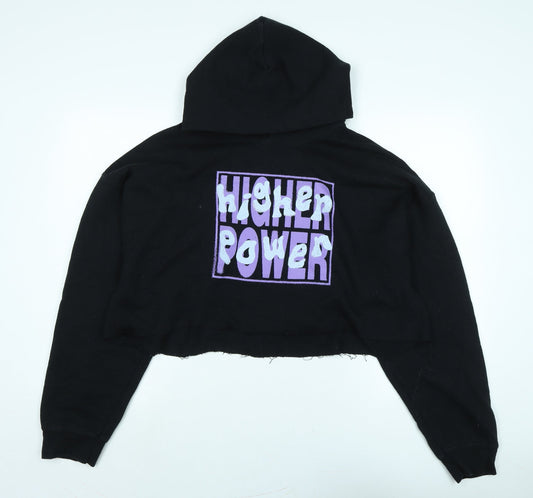 Gilden Womens Blue Polyester Pullover Hoodie Size XL - Higher power