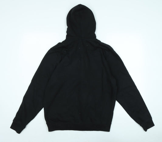 boo hoo man Mens Black Jacket Size XS Zip