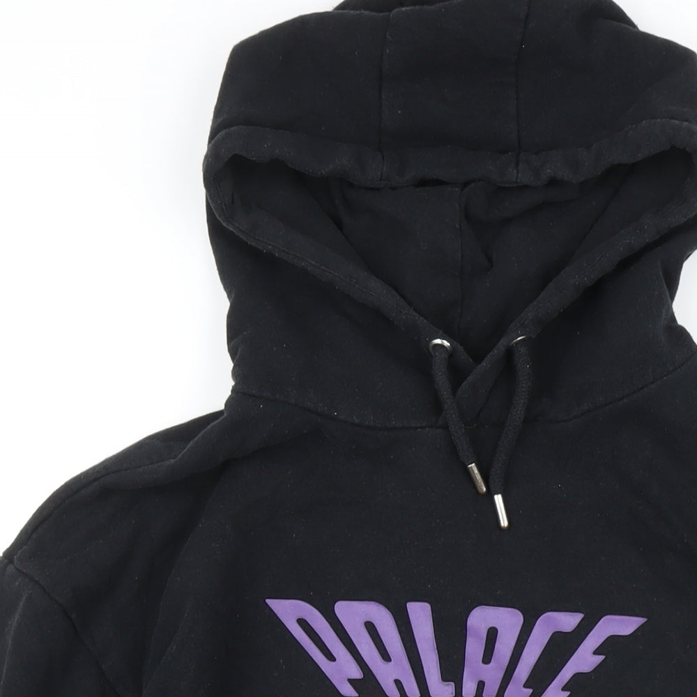 Stranger Things Mens Black Cotton Pullover Hoodie Size L - Palace Arcade