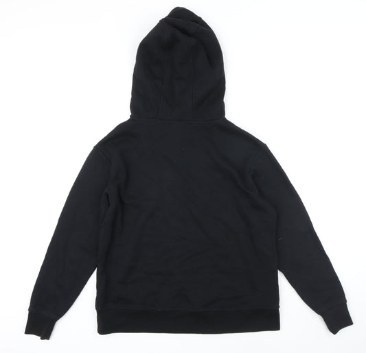 LA Gear Womens Black Polyester Pullover Hoodie Size 10