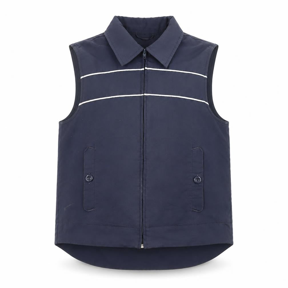Liz Golf Womens Blue Gilet Waistcoat Size S Zip