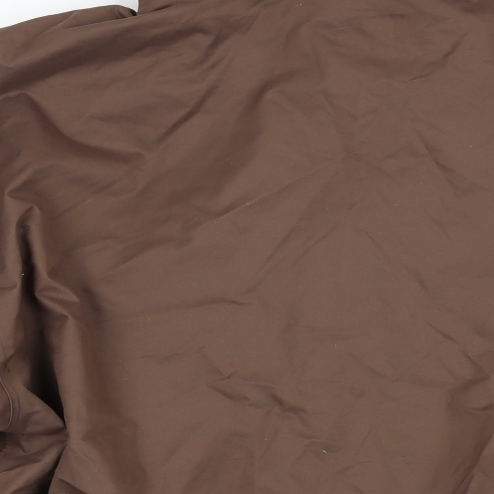 Jack Murphy Mens Brown Jacket Size L Zip