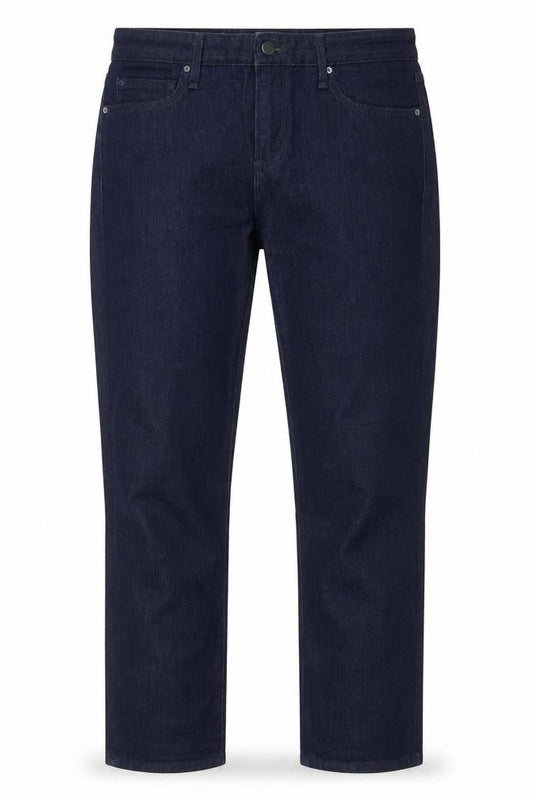 Gap Womens Blue Cotton Straight Jeans Size 6 L26 in Regular Zip