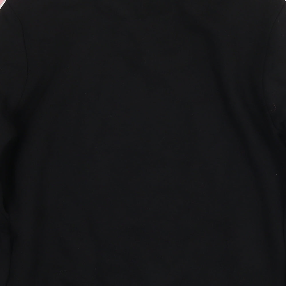 Disney Womens Black Cotton Pullover Sweatshirt Size 6 Pullover - Minnie Mouse