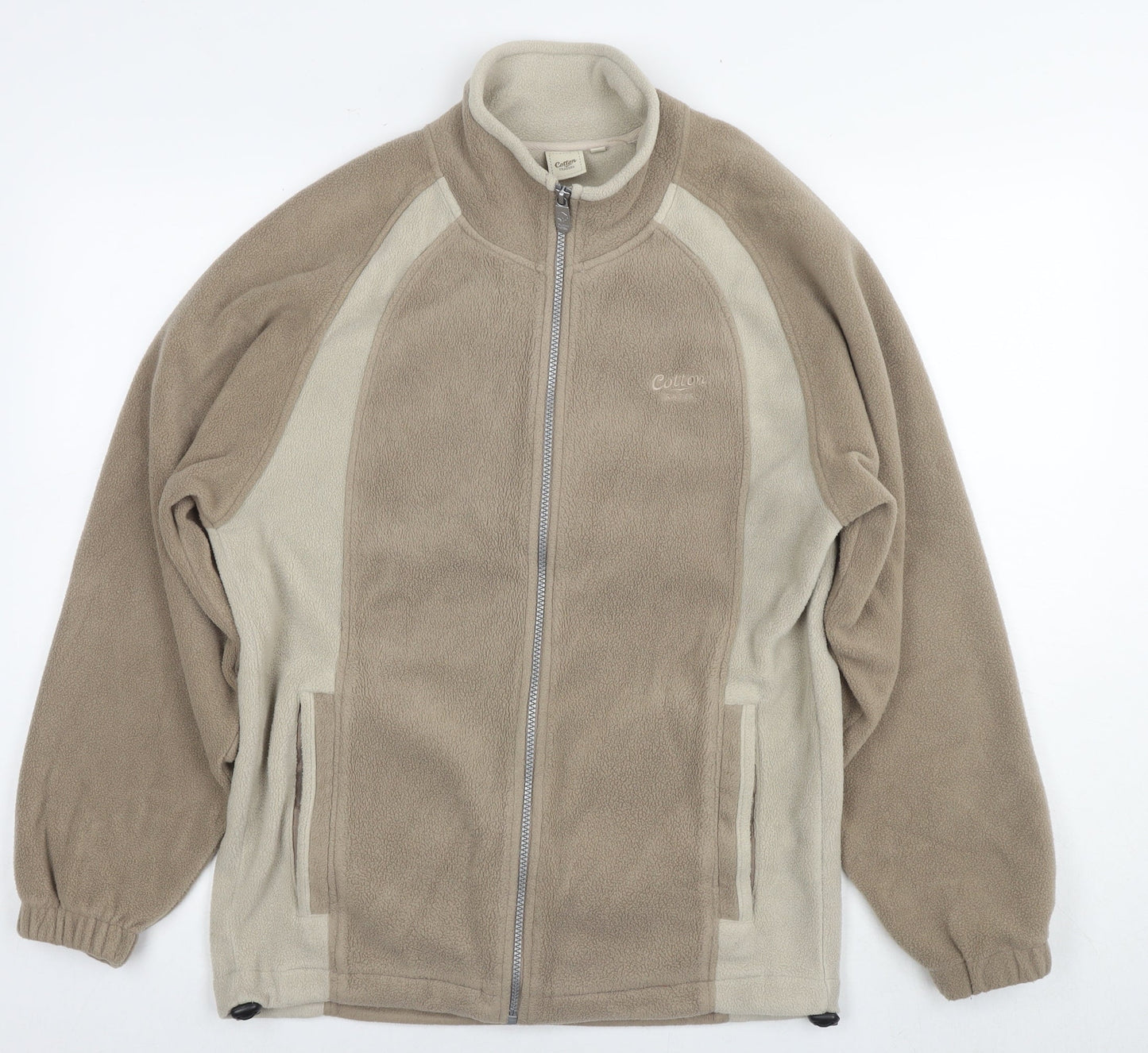 Cotton Traders Mens Brown Jacket Size XS Zip