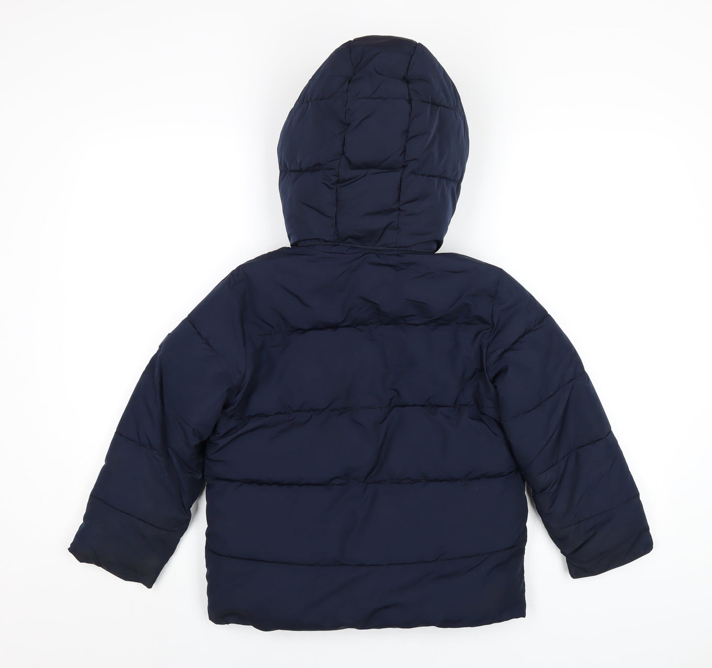 Gap Boys Blue Puffer Jacket Coat Size S Zip