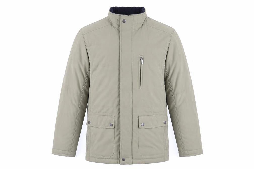 Brook Taverner Mens Green Jacket Size 38 Zip