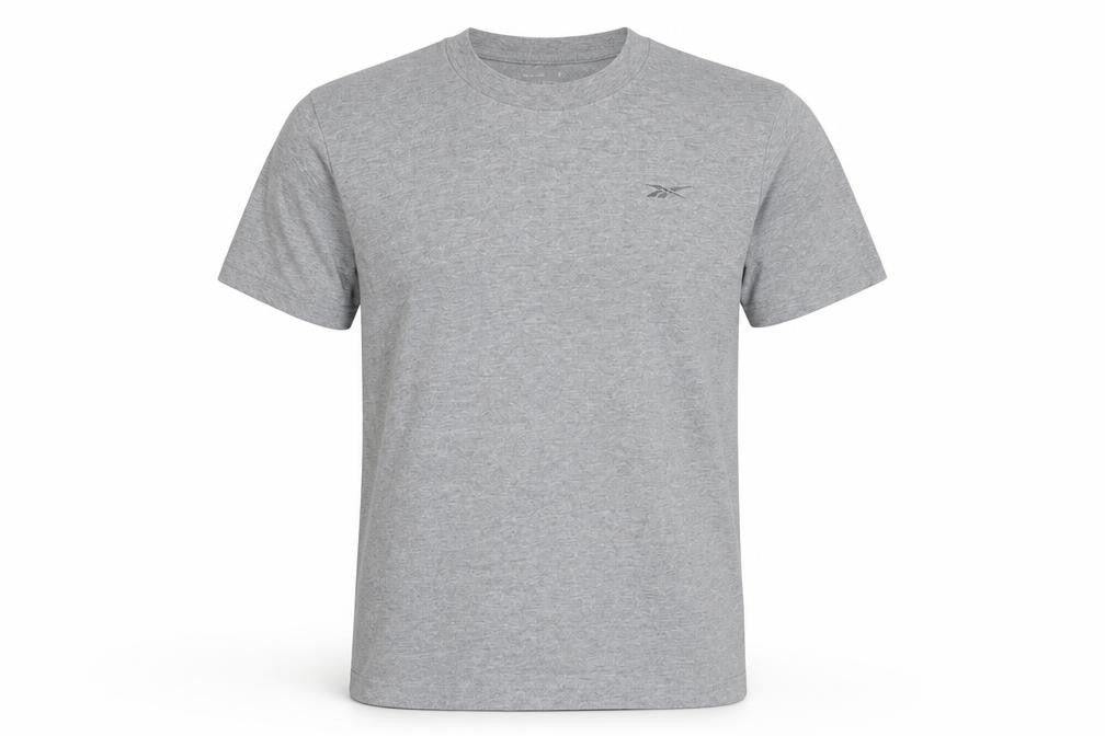 Mens UK Size S Reebok Grey  Cotton T-Shirt
