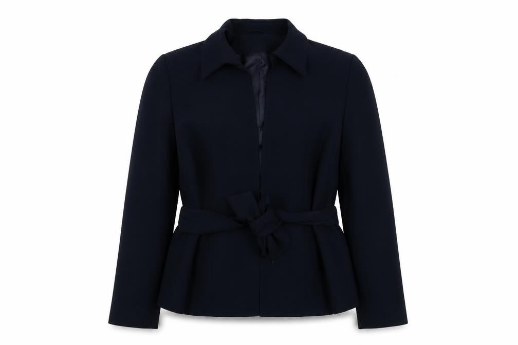 Principles Womens Blue Jacket Size 16 Hook & Eye